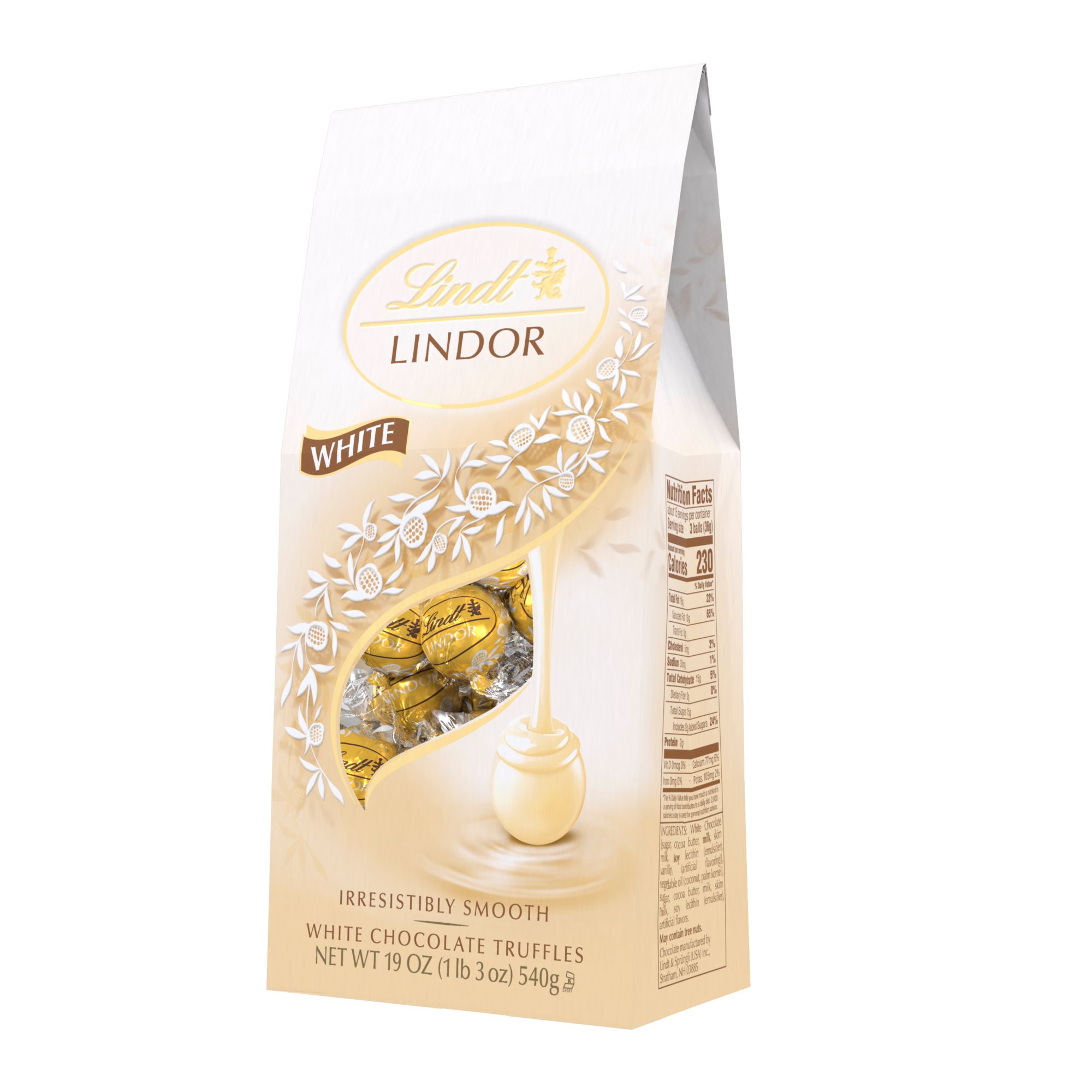 Lindt Lindor Milk Chocolate Truffles, 19 oz.
