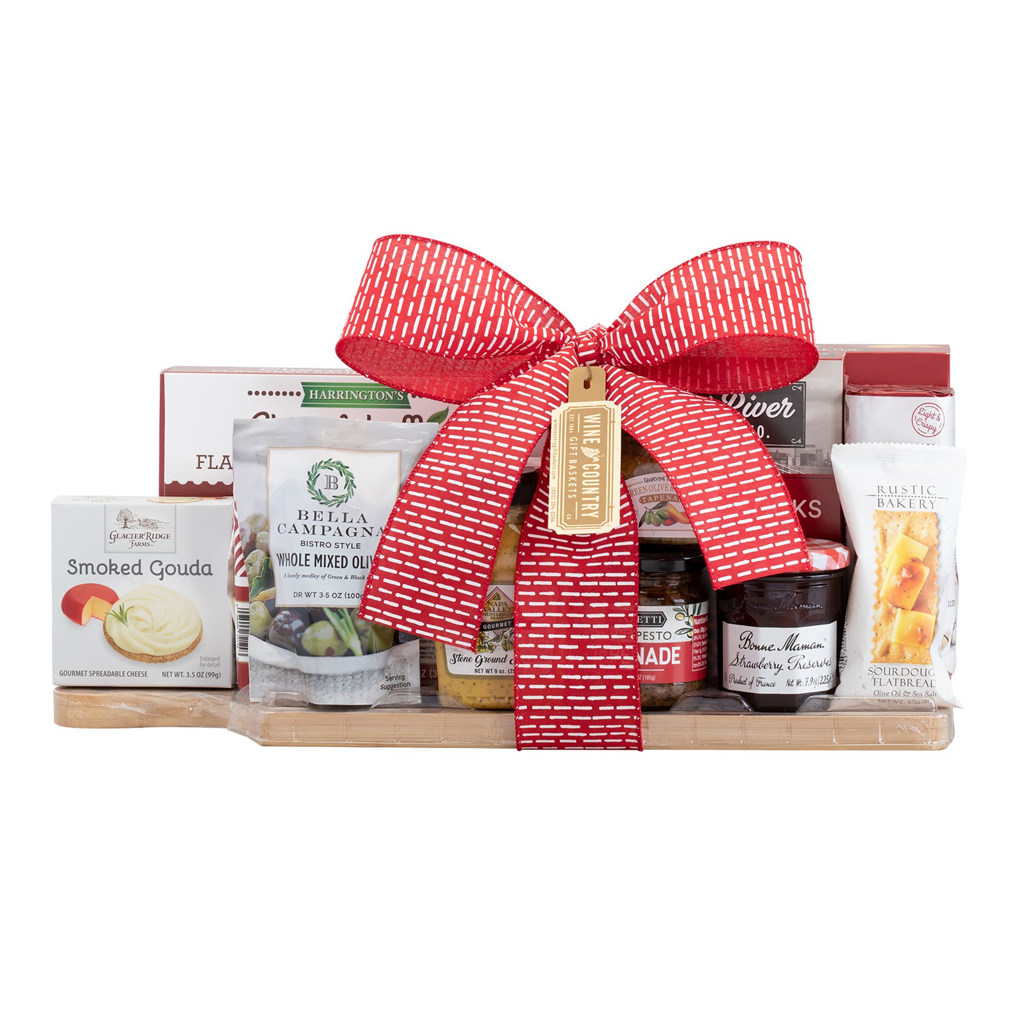 Savory Cutting Board Holiday Gift Basket by Houdini 