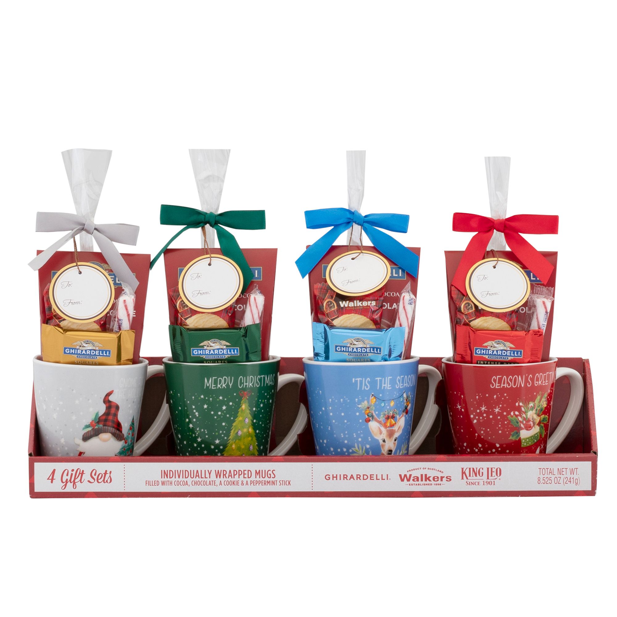 Set of 2 Christmas Mugs with Lids and Straws - 7617518 - TJC