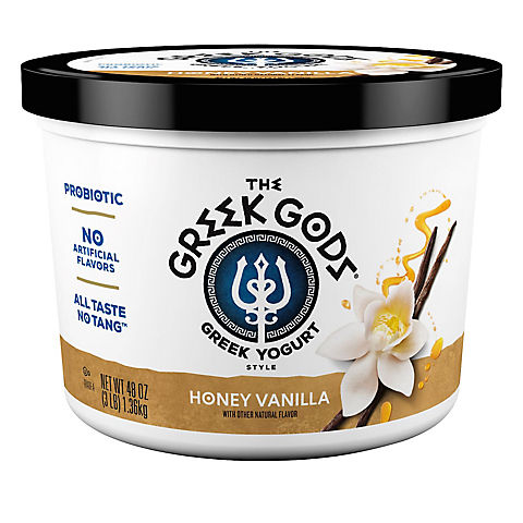 Greek Gods Honey Vanilla Greek-Style Yogurt, 48 oz.