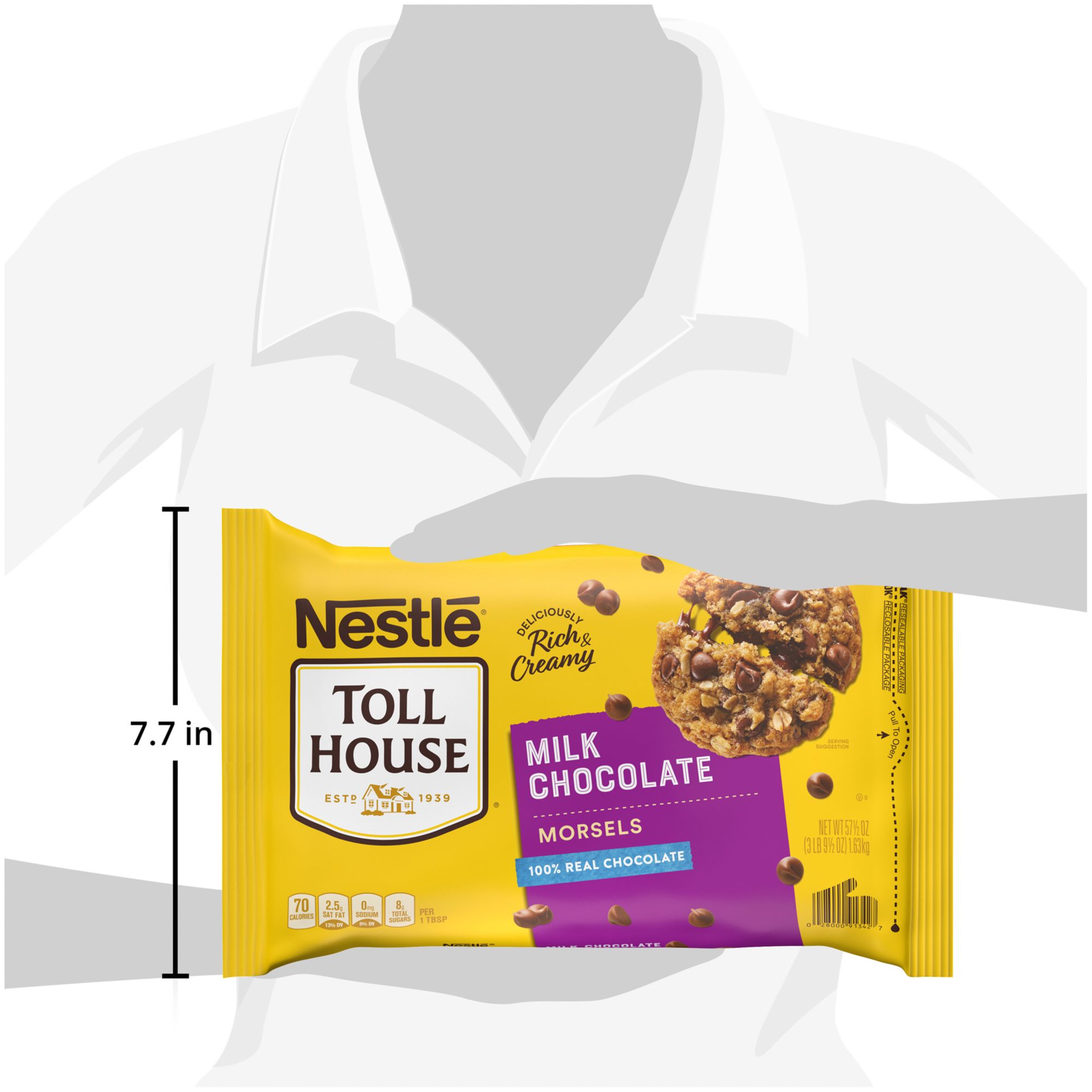 Nestlé Toll House Milk Chocolate Morsels, 23 oz - Fairway