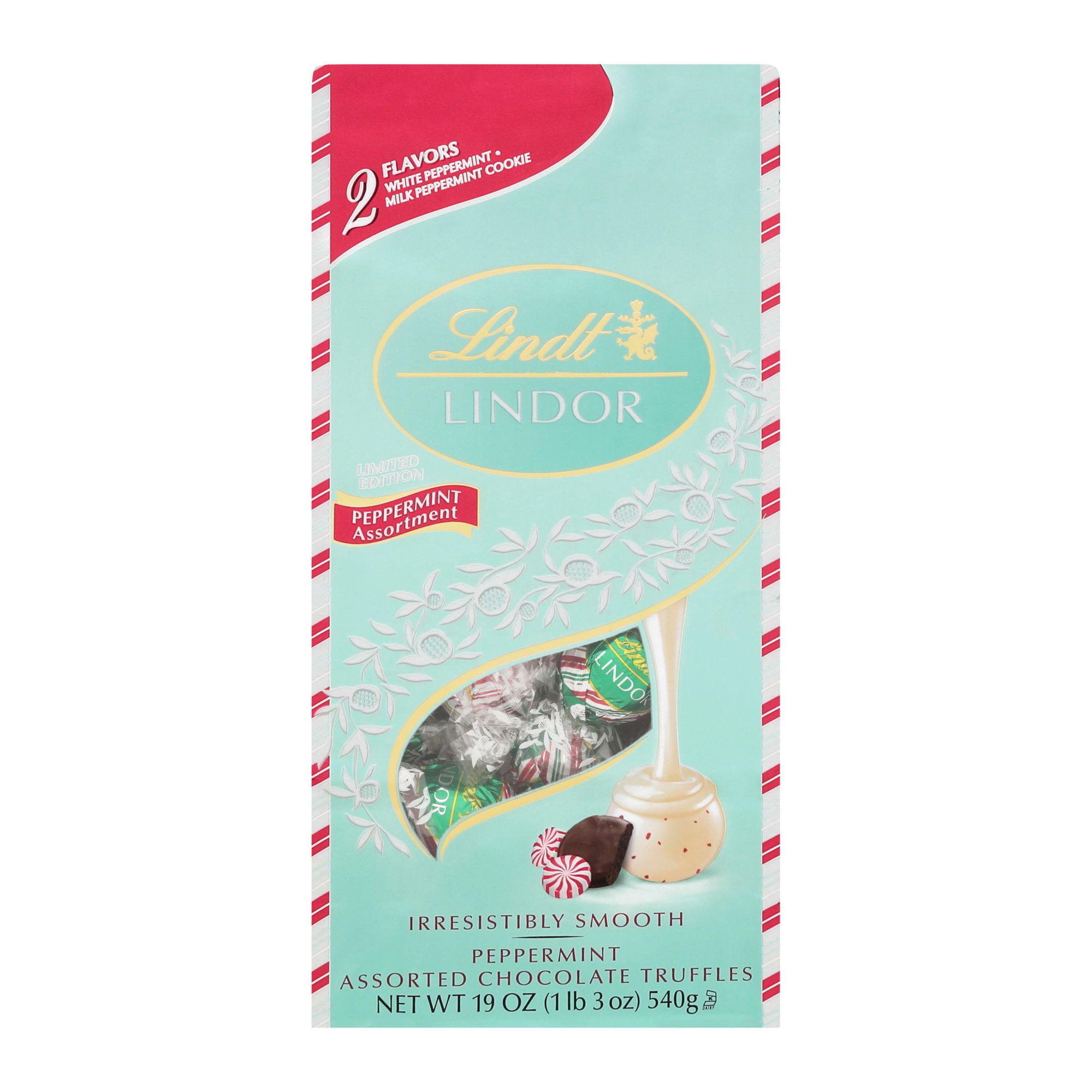 Lindt Lindor White Chocolate Truffles, 19 oz.