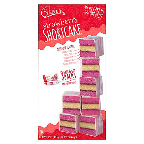 Cakebites Strawberry Shortcake, 8 ct.