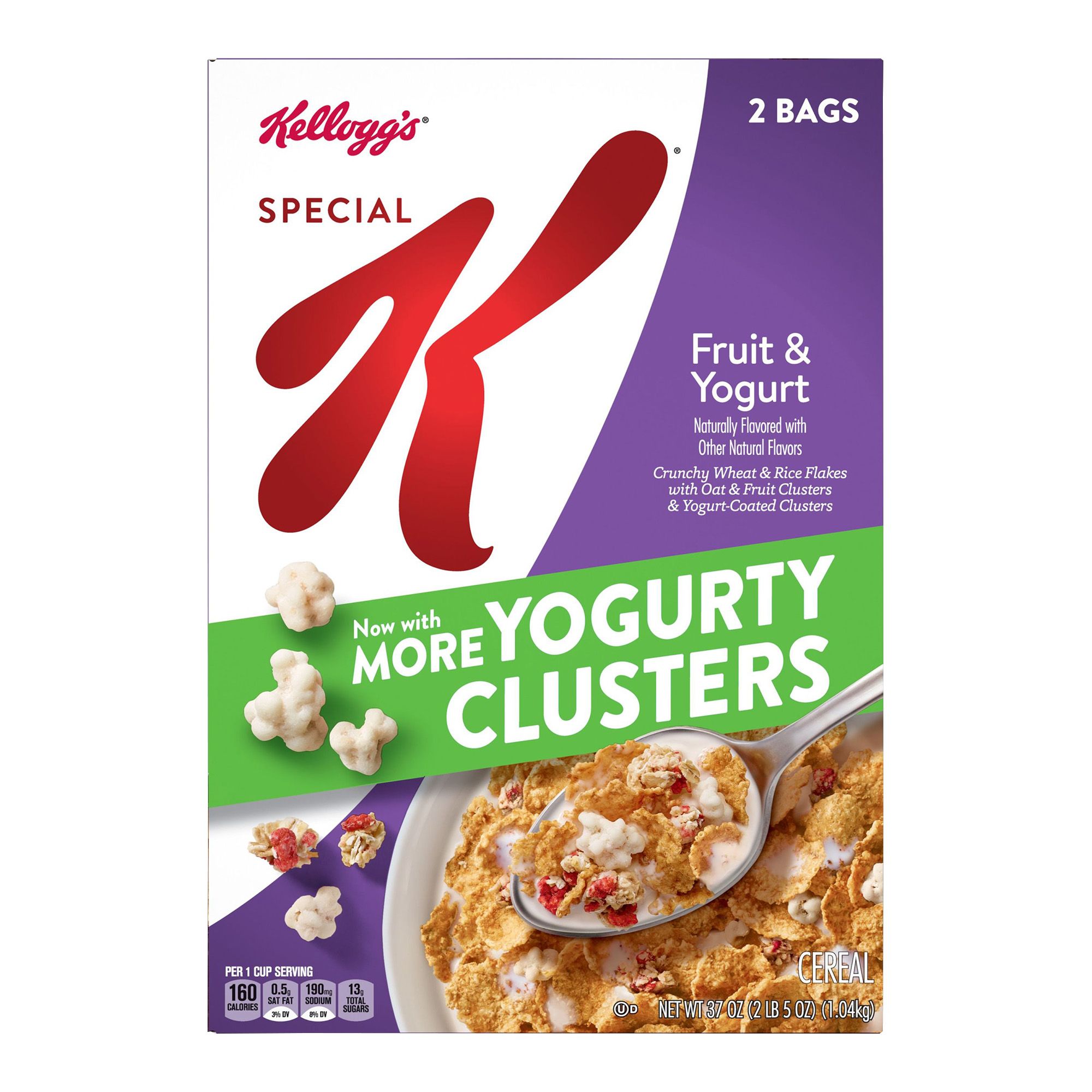 Kellogg's Special K Fruit and Yogurt Breakfast Cereal, 2 pk.