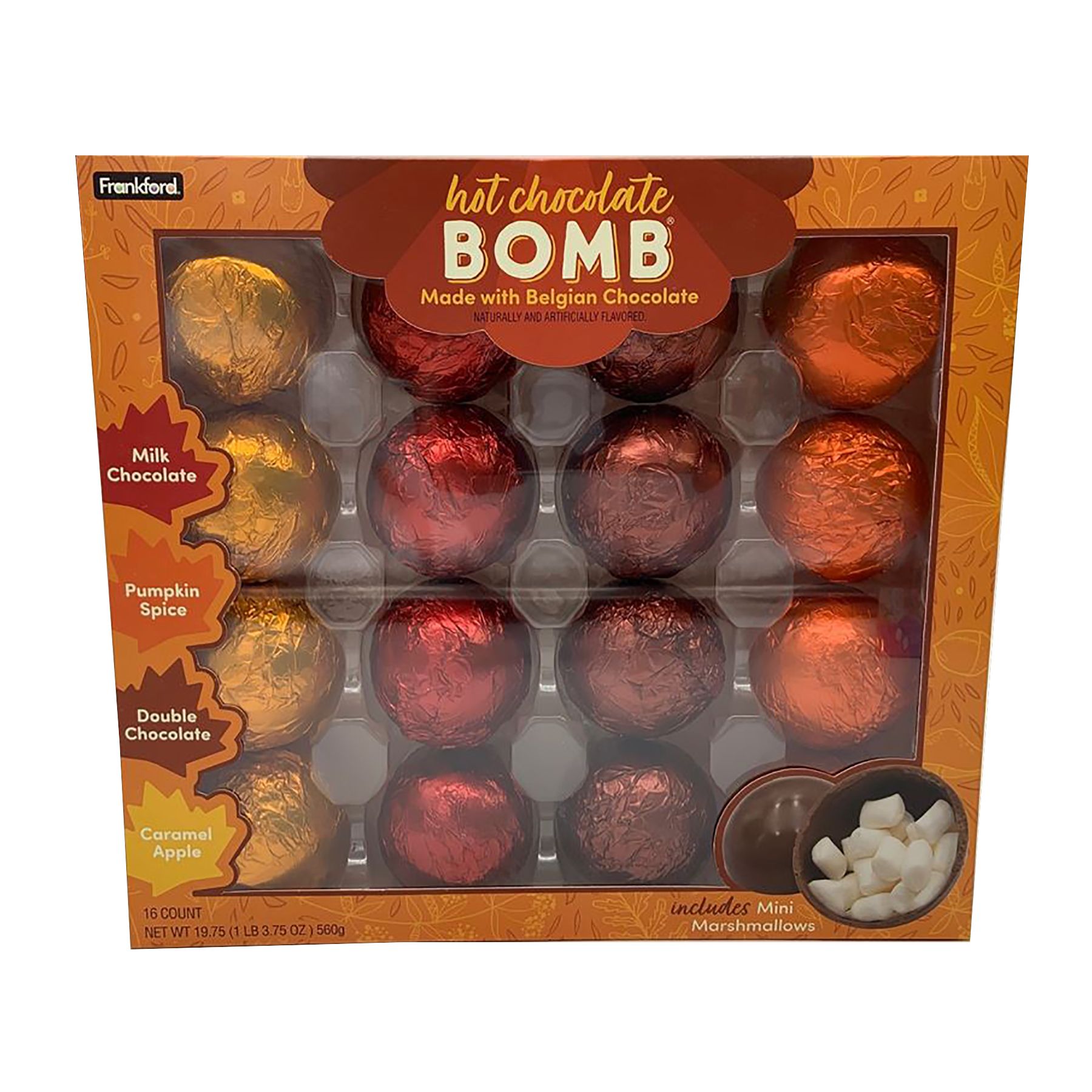 Frankford Fall Hot Chocolate Bombs, 16 ct. | BJ's Wholesale Club