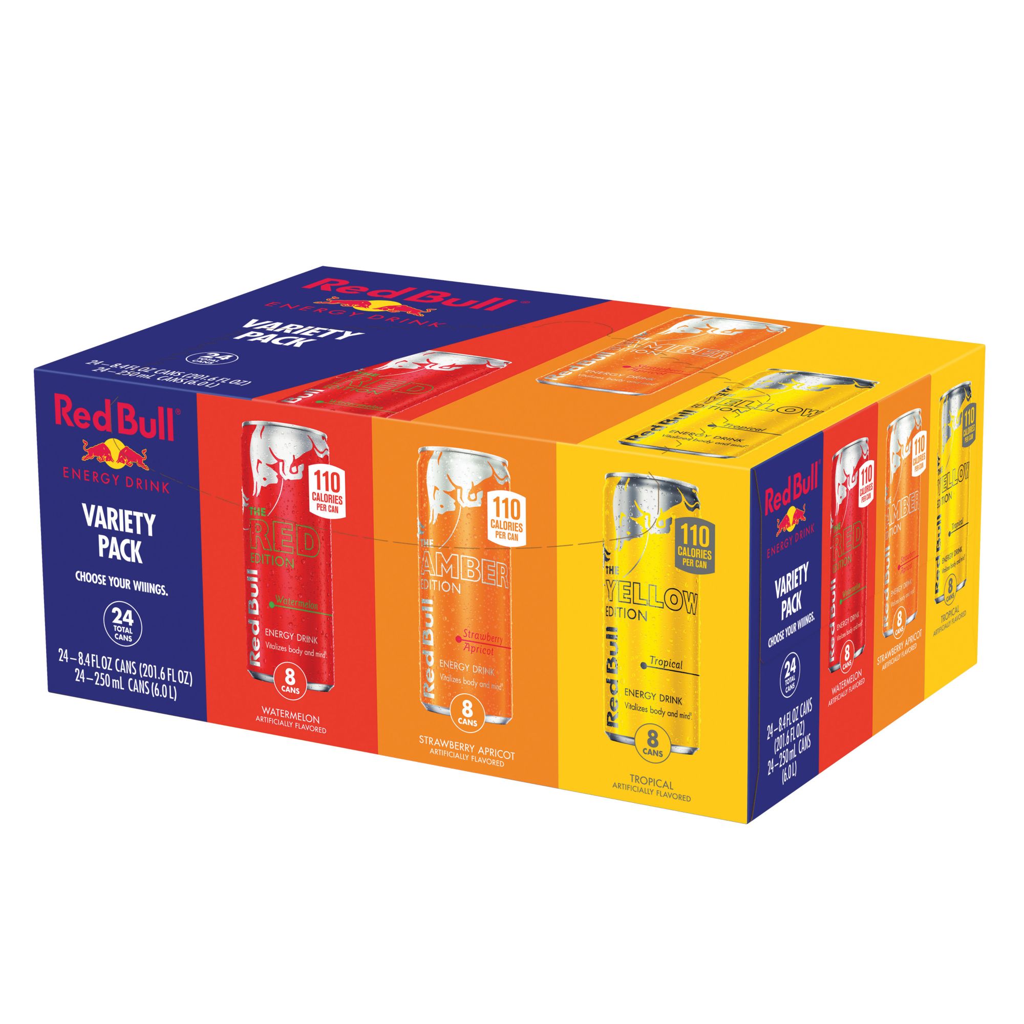 Red Bull Editions Variety Pack, 24 pk./8.4 oz.