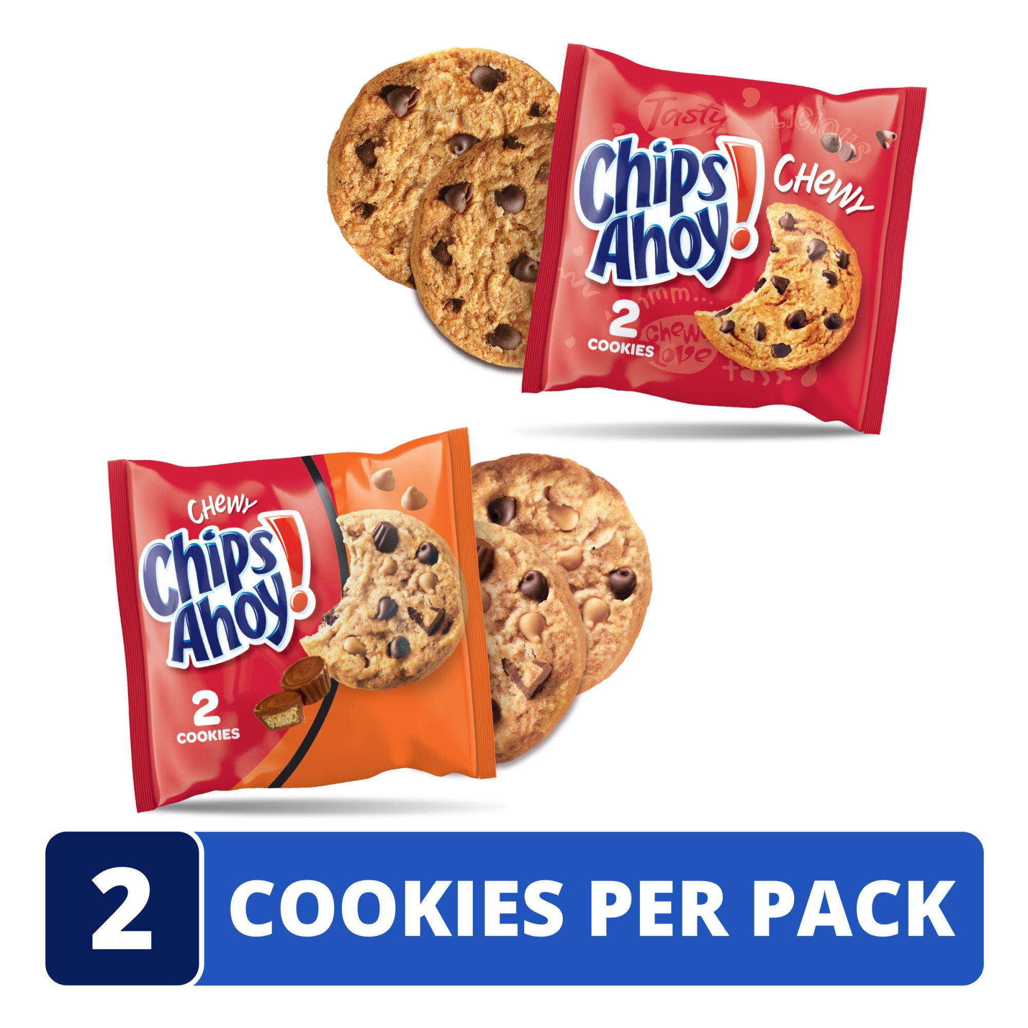 Chips Ahoy Chewy Variety Pack, 28 ct.