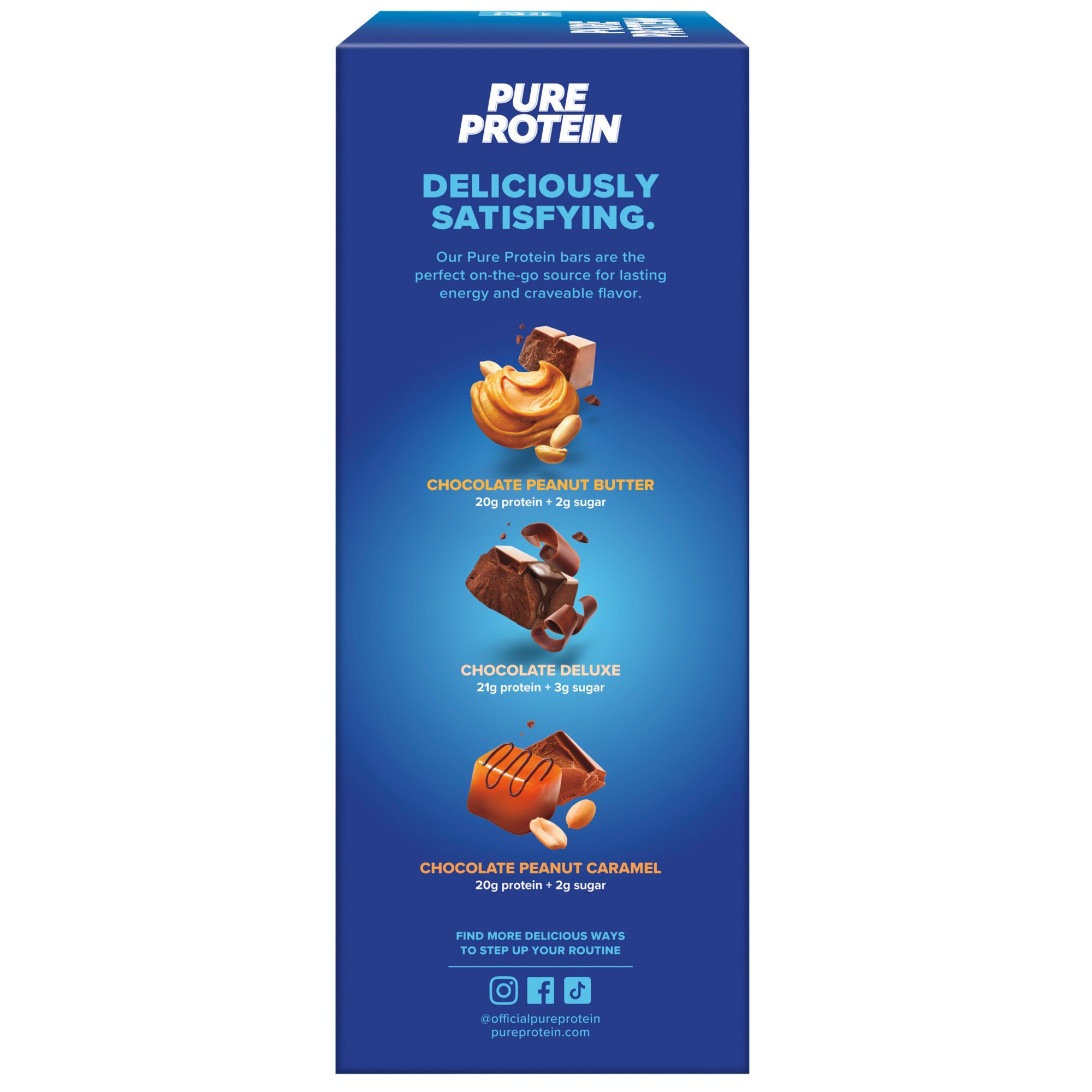 Pure Protein Bars Chocolate Variety Pack, 23 ct.