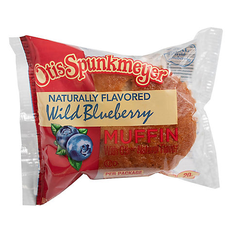 Otis Spunkmeyer Wild Blueberry Muffins, 25 ct.