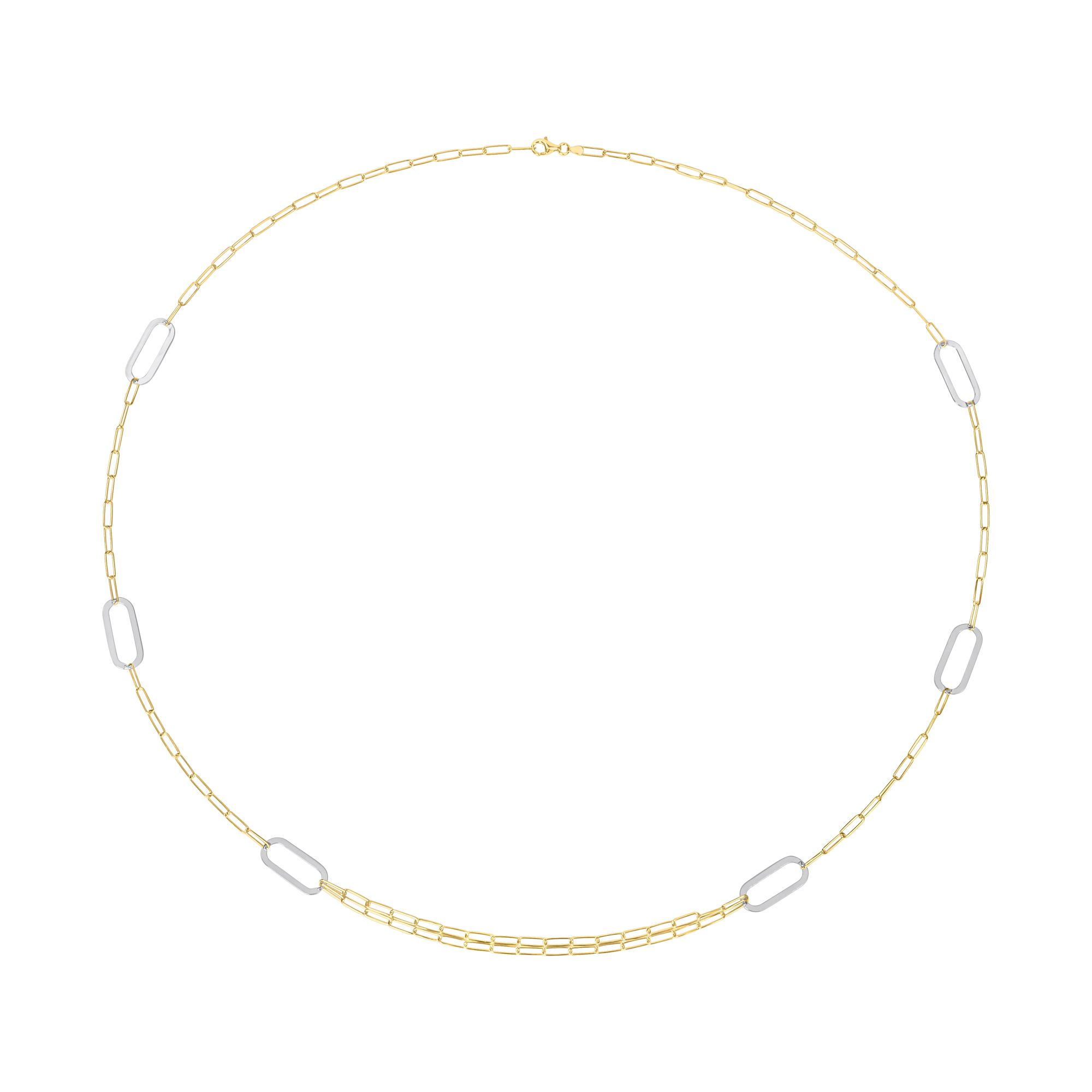 Classic Paperclip Necklace [18K Gold Plated]