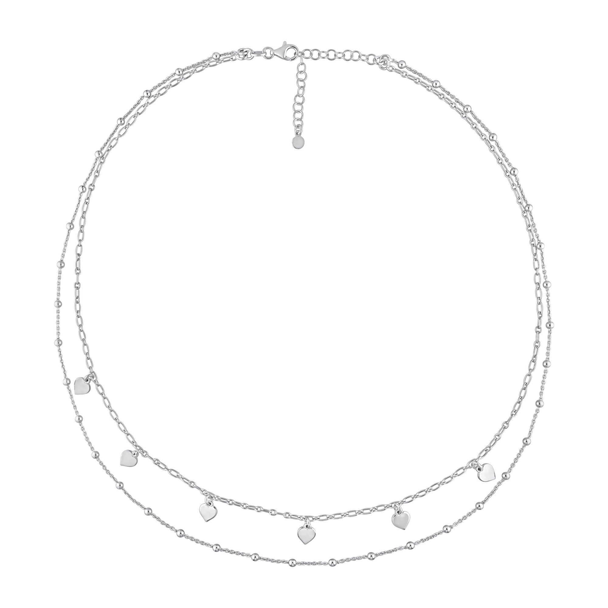 PRIMROSE Sterling Silver Curb-Link Chain Necklace