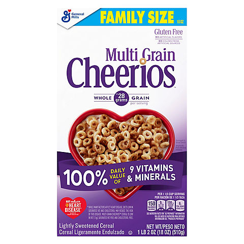 Multi Grain Cheerios Cereal, 36 oz.