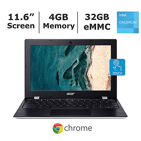 Acer Chromebook 311 Laptop, Intel Celeron N4000 Processor, 4GB Memory, 32GB eMMC, Intel UHD Graphics 600