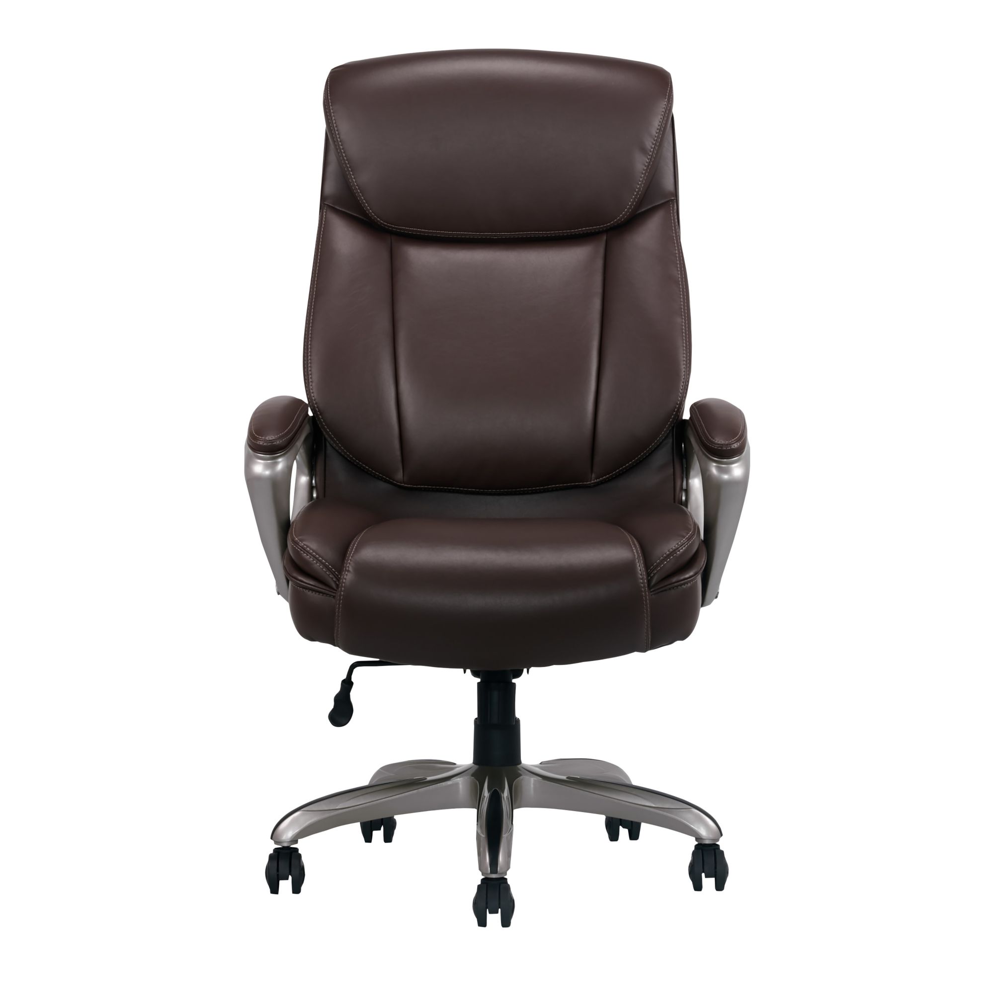 La-Z-Boy Big & Tall Executive Chair Coffee Brown Bonded Leather