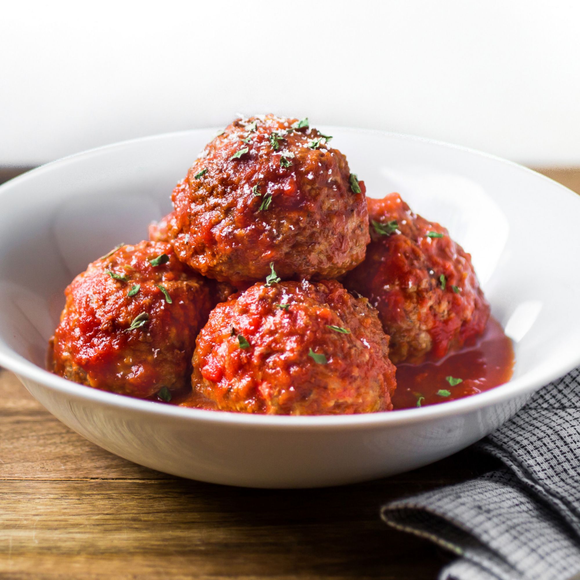 Mama Mancini's Jumbo Beef Meatballs in Italian Style Sauce, 3 lbs.
