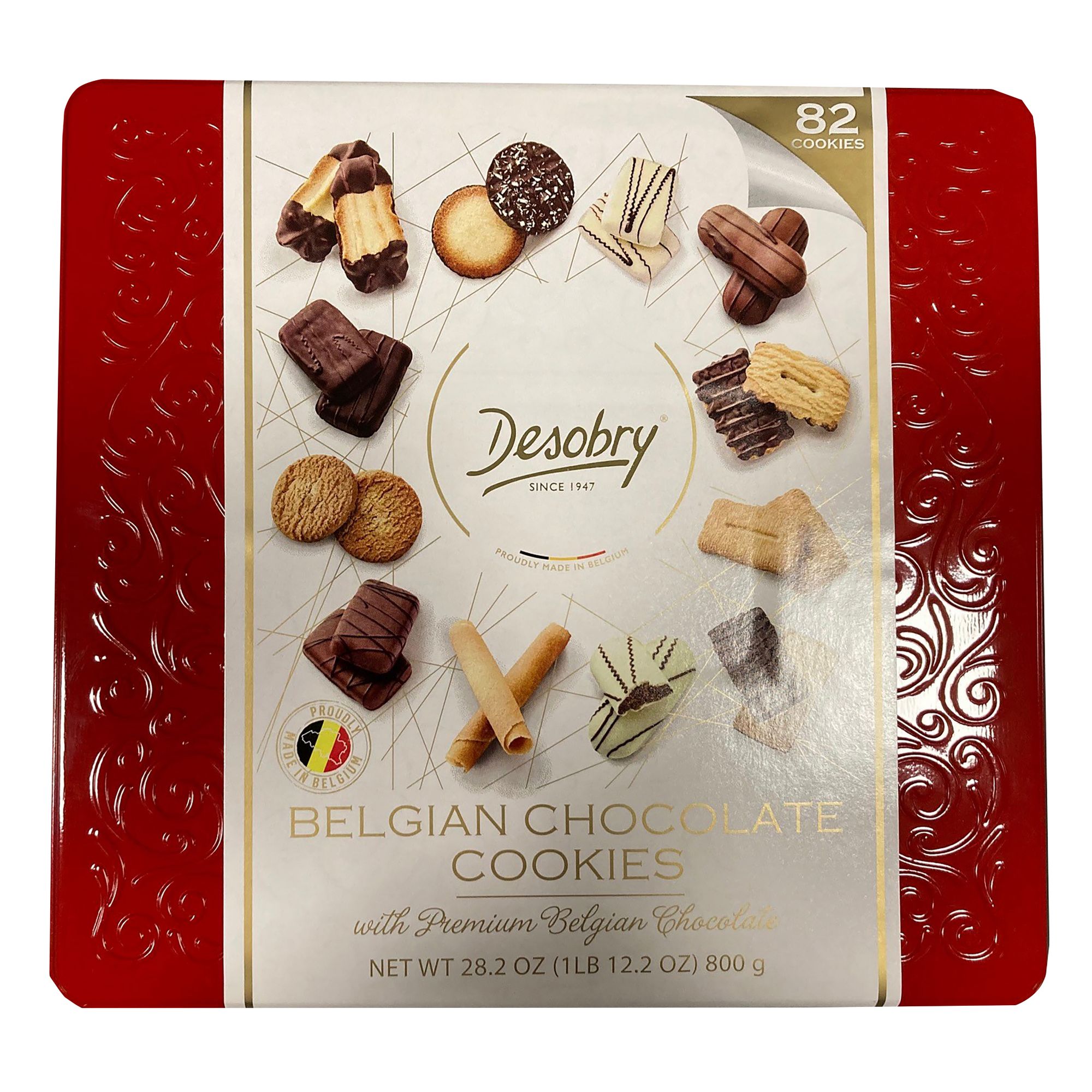 Desobry Belgian Chocolate Cookie Assortment - BJs Wholesale Club