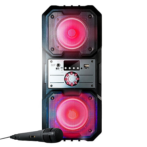 iJoy Remix Wireless Party Speaker With Microphone