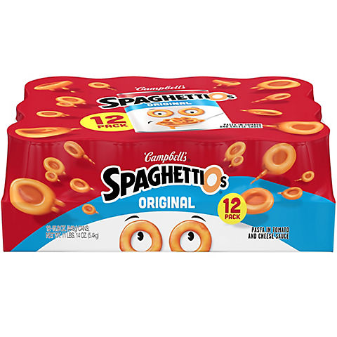 SpaghettiOs Original Canned Pasta, 12 pk./15.8 oz.