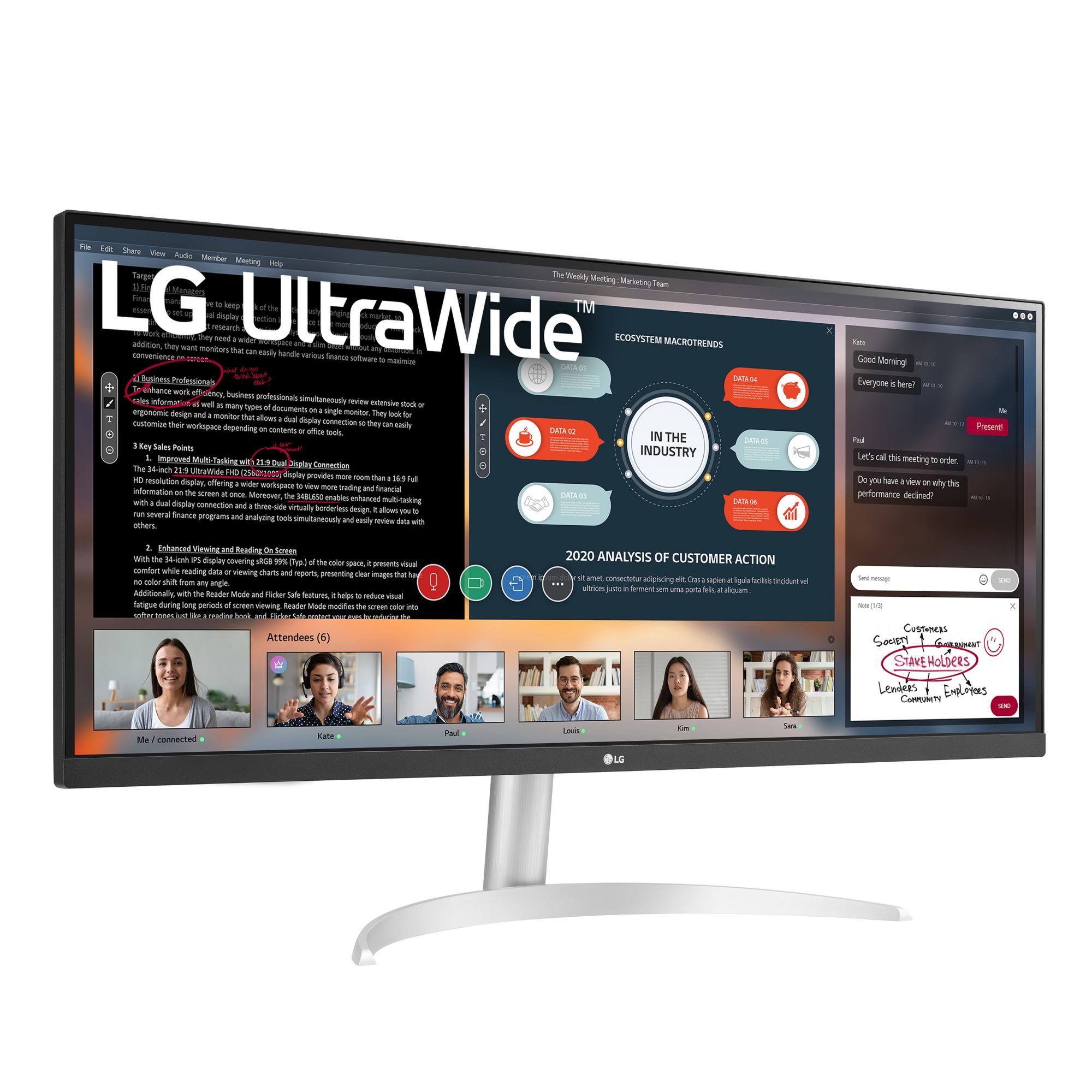 LG 34WP50S-W 34