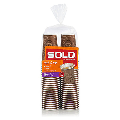 SOLO 16-Oz. Hot Cups, 92 ct.