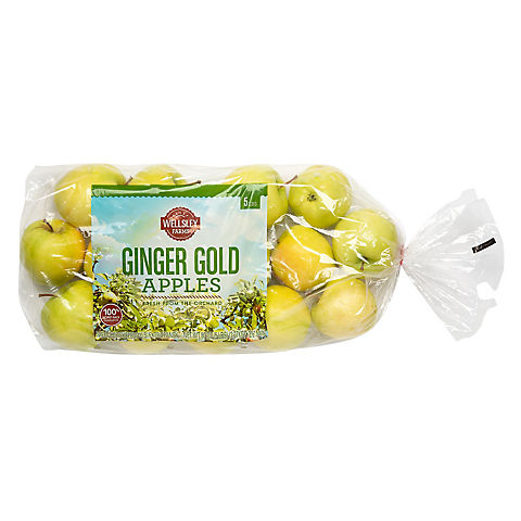 Wellsley Farms Ginger Gold Apples, 5 lbs.