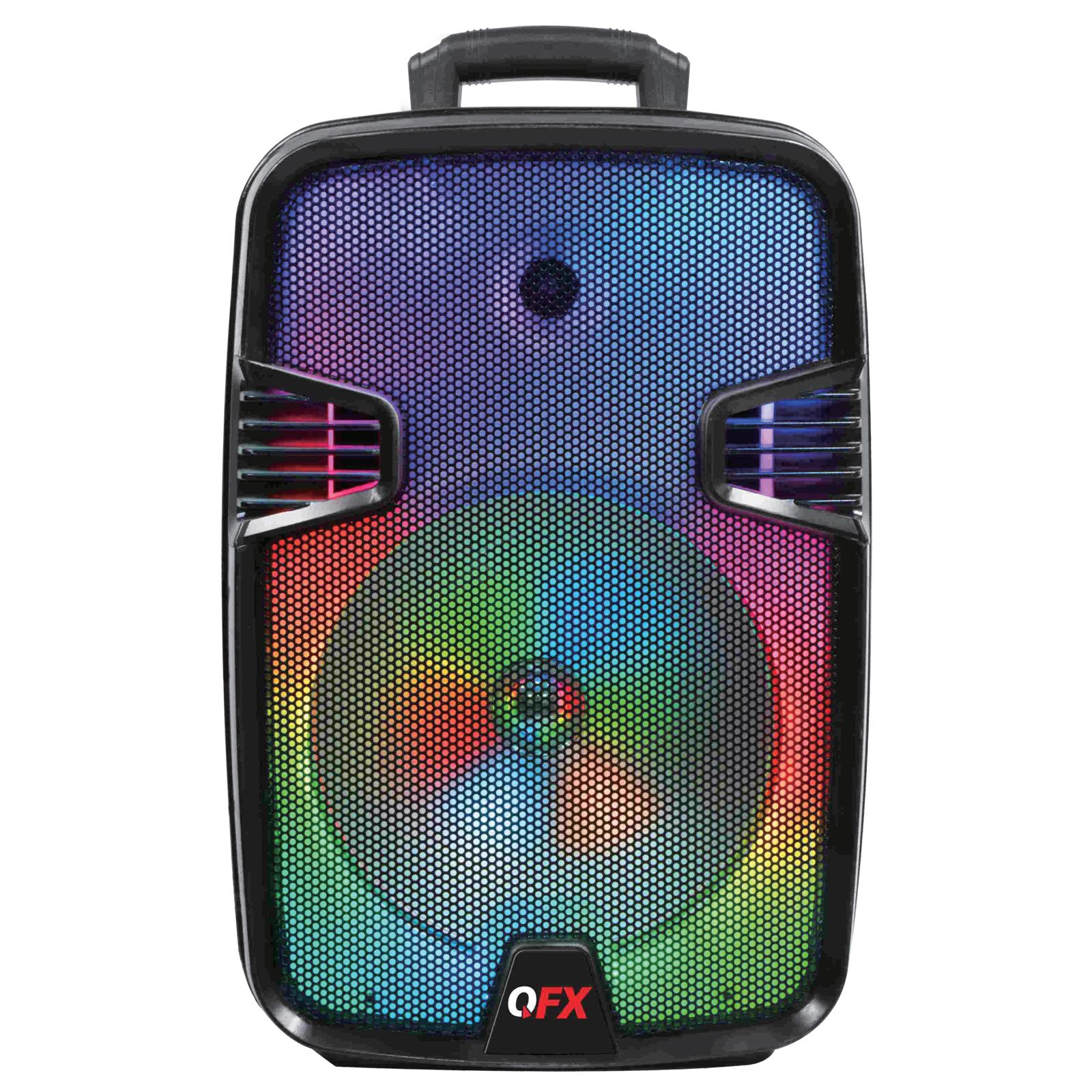 QFX TMS-1560 Translucent Bluetooth Speaker, 14lb 