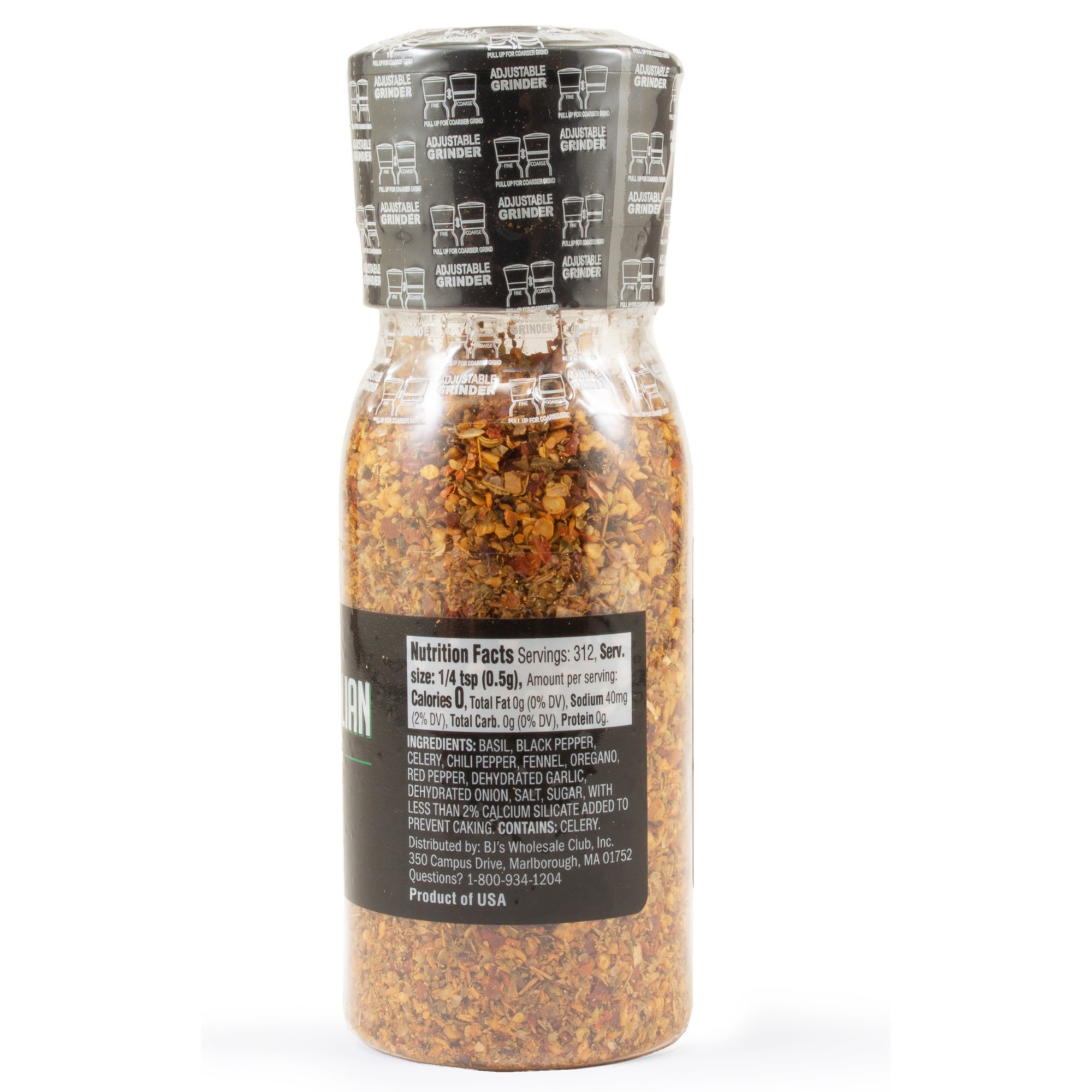 Wellsley Farms Everything Italian Seasoning Grinder, 5.5 oz.