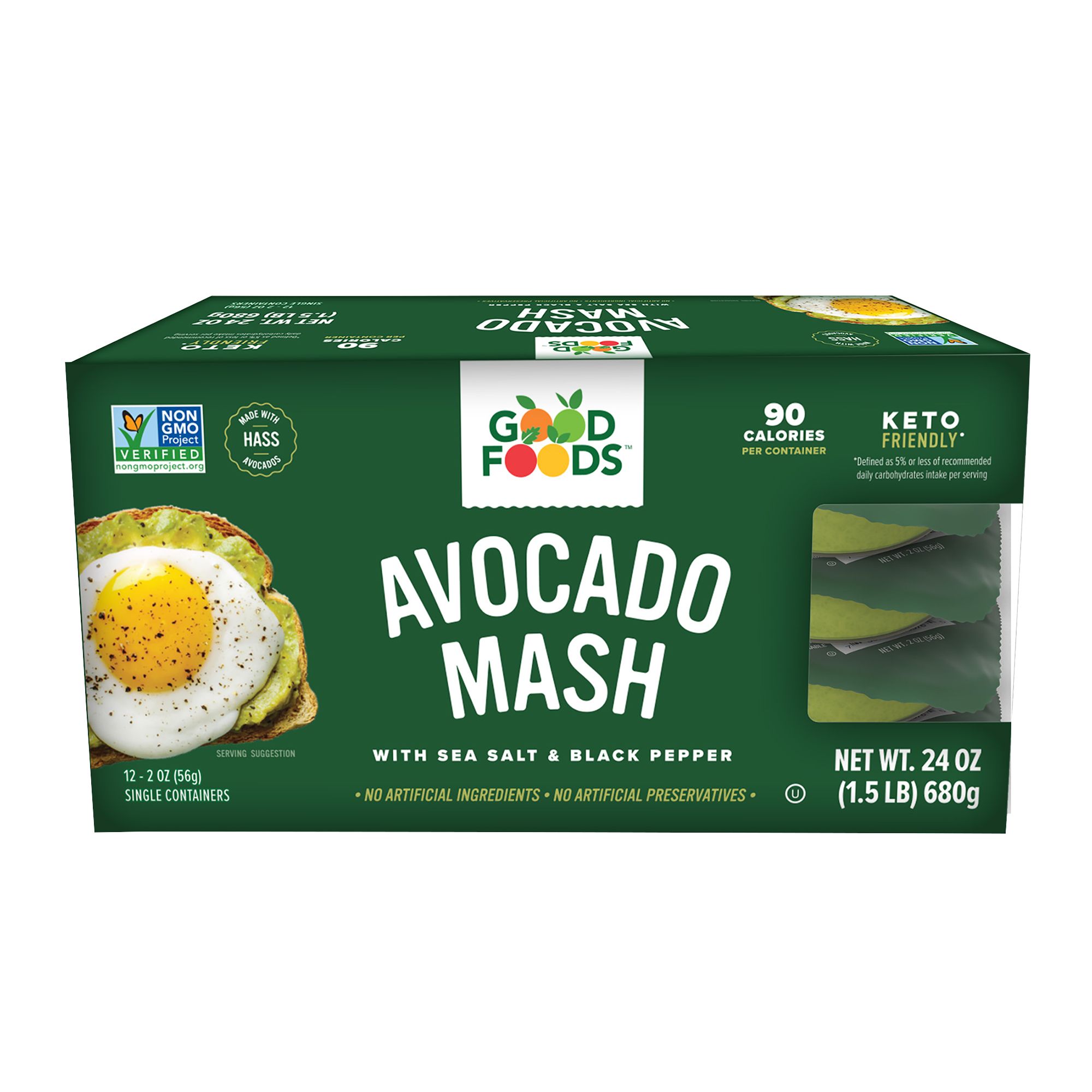 Avocado Mash - 4 Pack, Avocado Spread