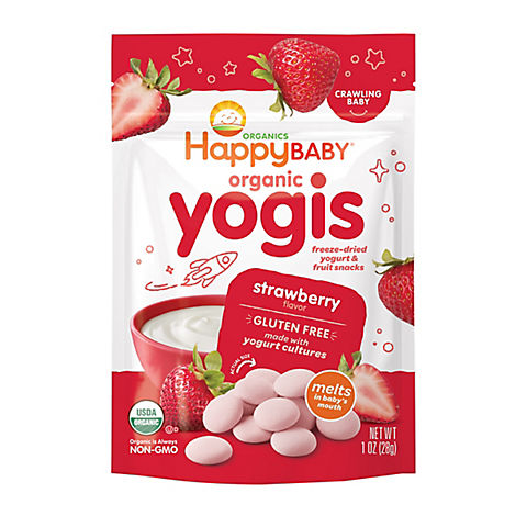 Happy Baby Organics Yogis Variety Pack, 6 pk./1 oz.