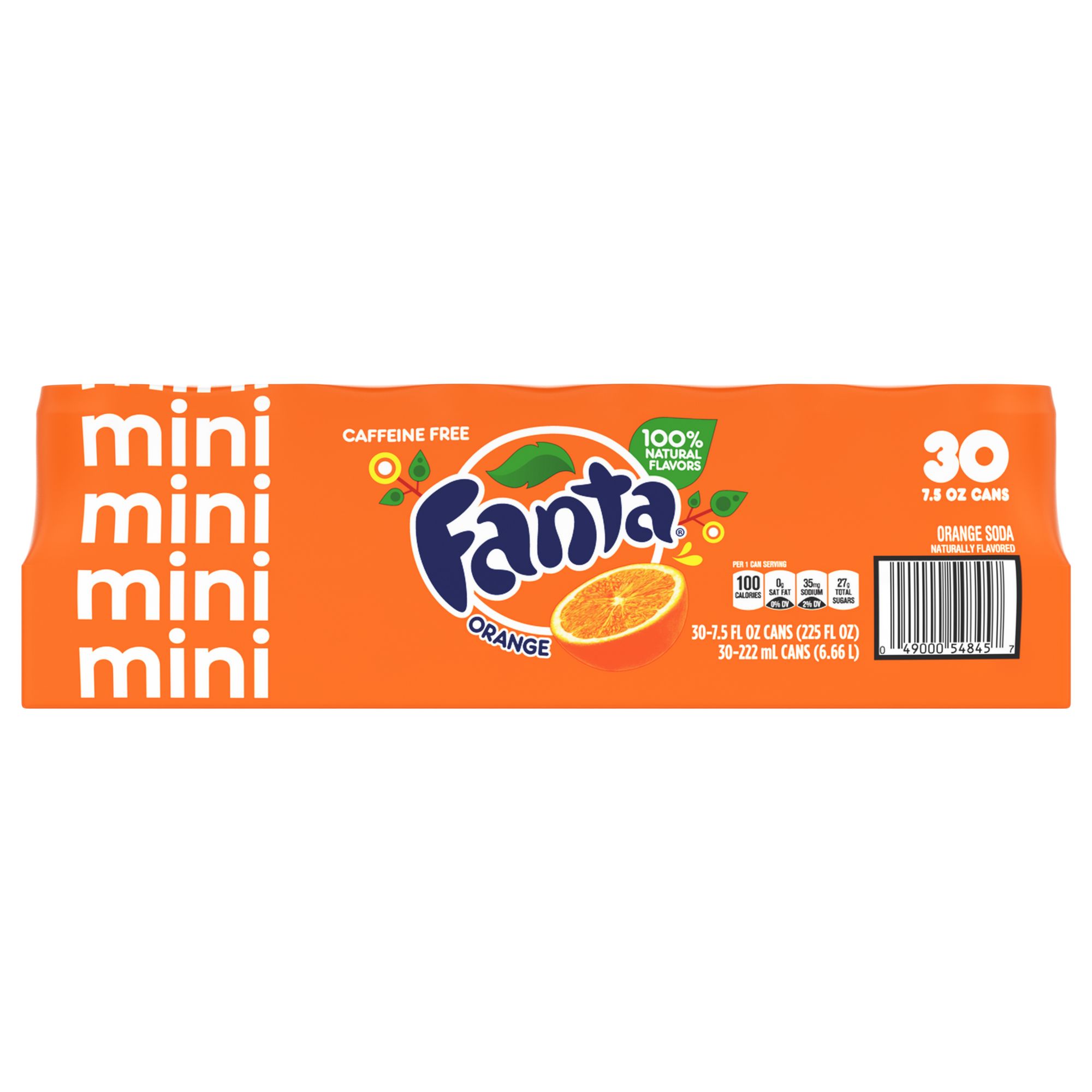 Fanta Orange Cans, 30 pk./7.5 oz.