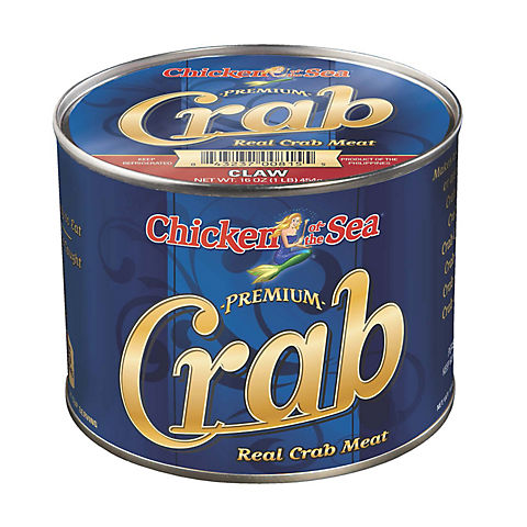 Chicken of the Sea Pasteurized Crab Claw Meat,  16 oz.