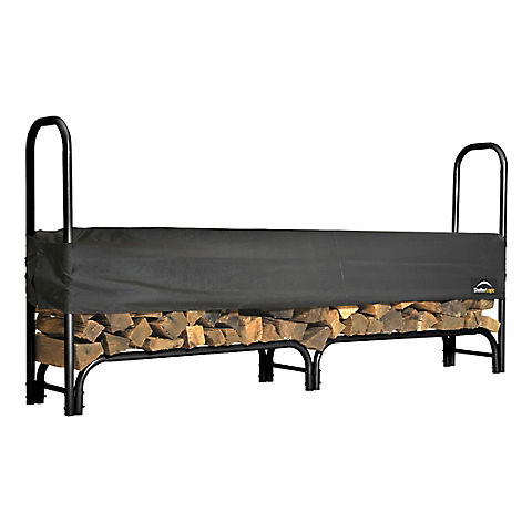 ShelterLogic 8 Heavy Duty Firewood Rack with Cover