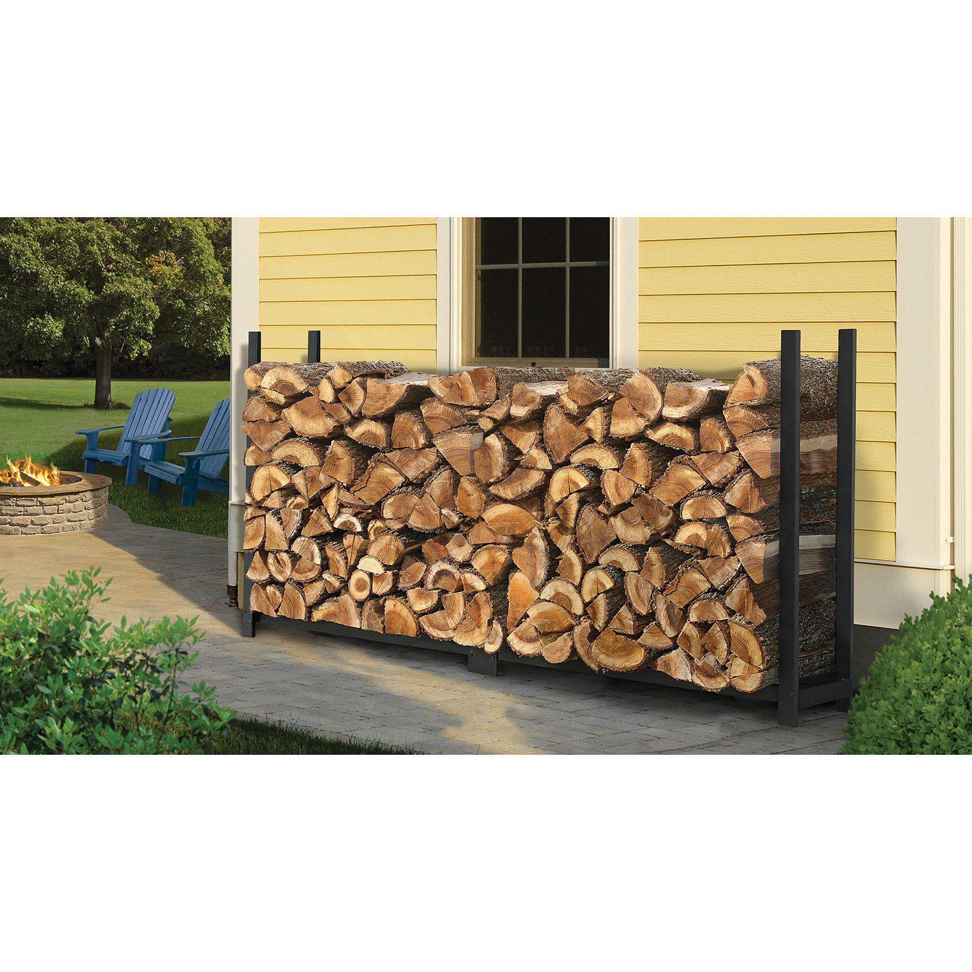 Firewood rack design hot sale