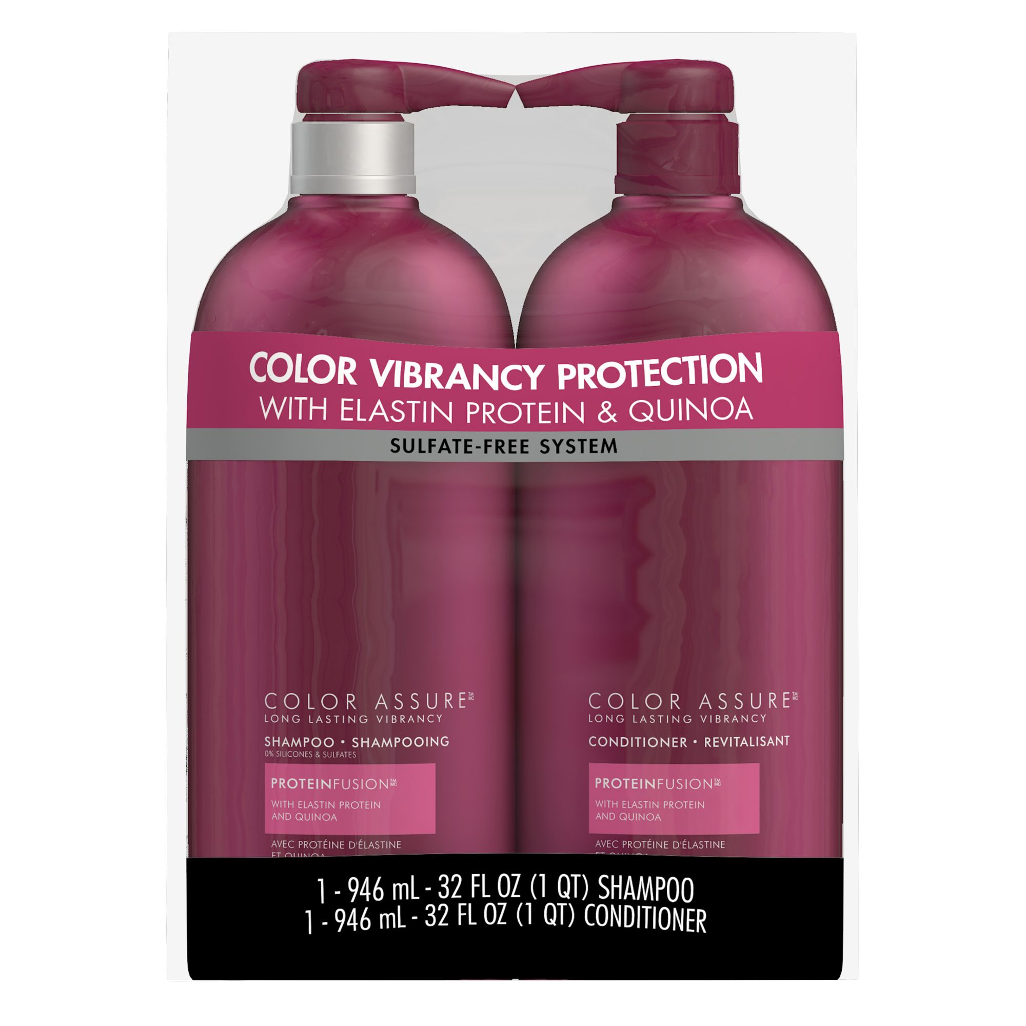 Nexxus Color Assure Step 1 Shampoo, White Orchid, 13.5 oz