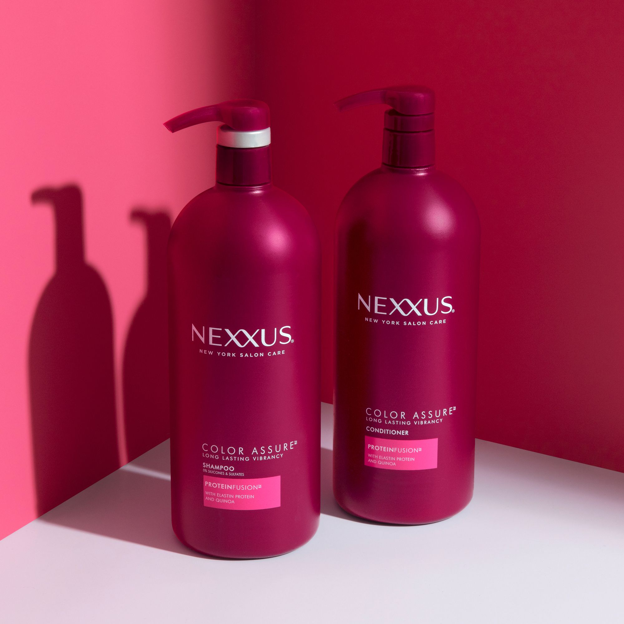 Nexxus Color Assure Step 1 Shampoo, White Orchid, 13.5 oz