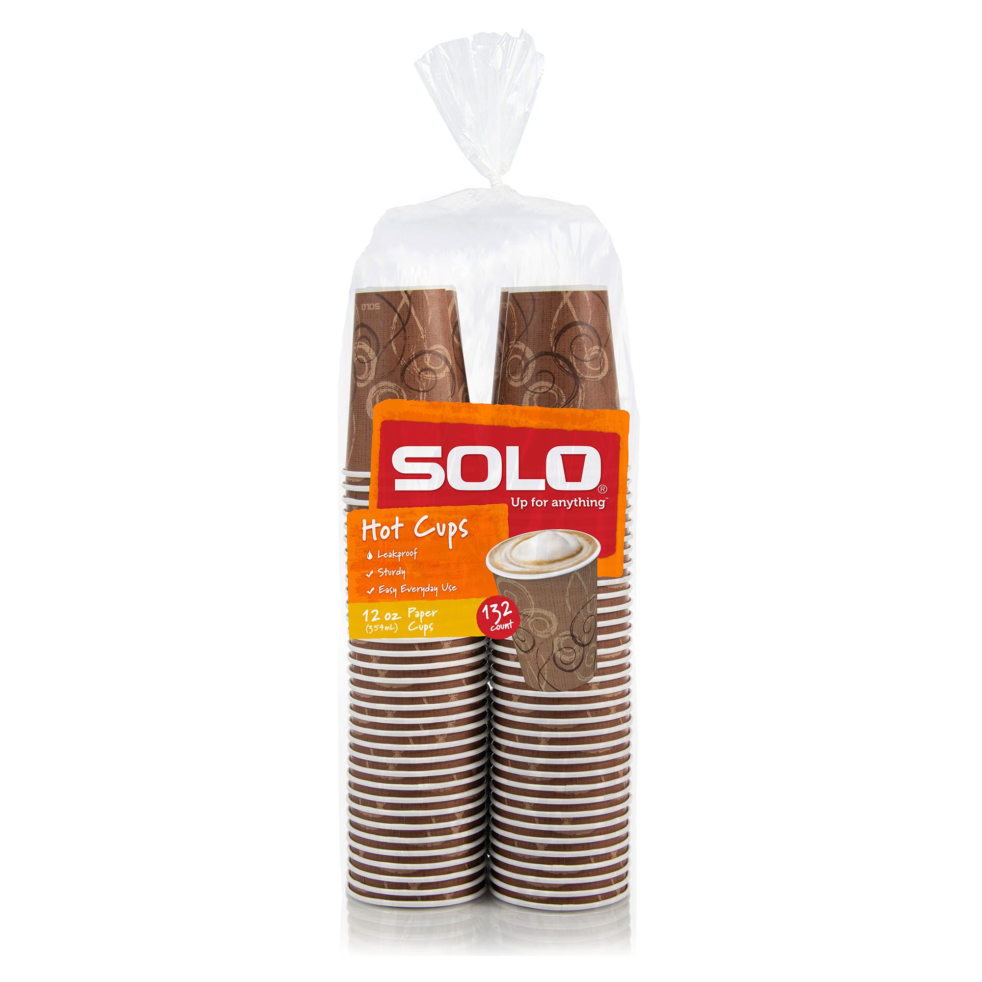 Solo Bistro Hot Cups, 12 Oz., Multicolor, 300/Carton (OF12BI-0041)