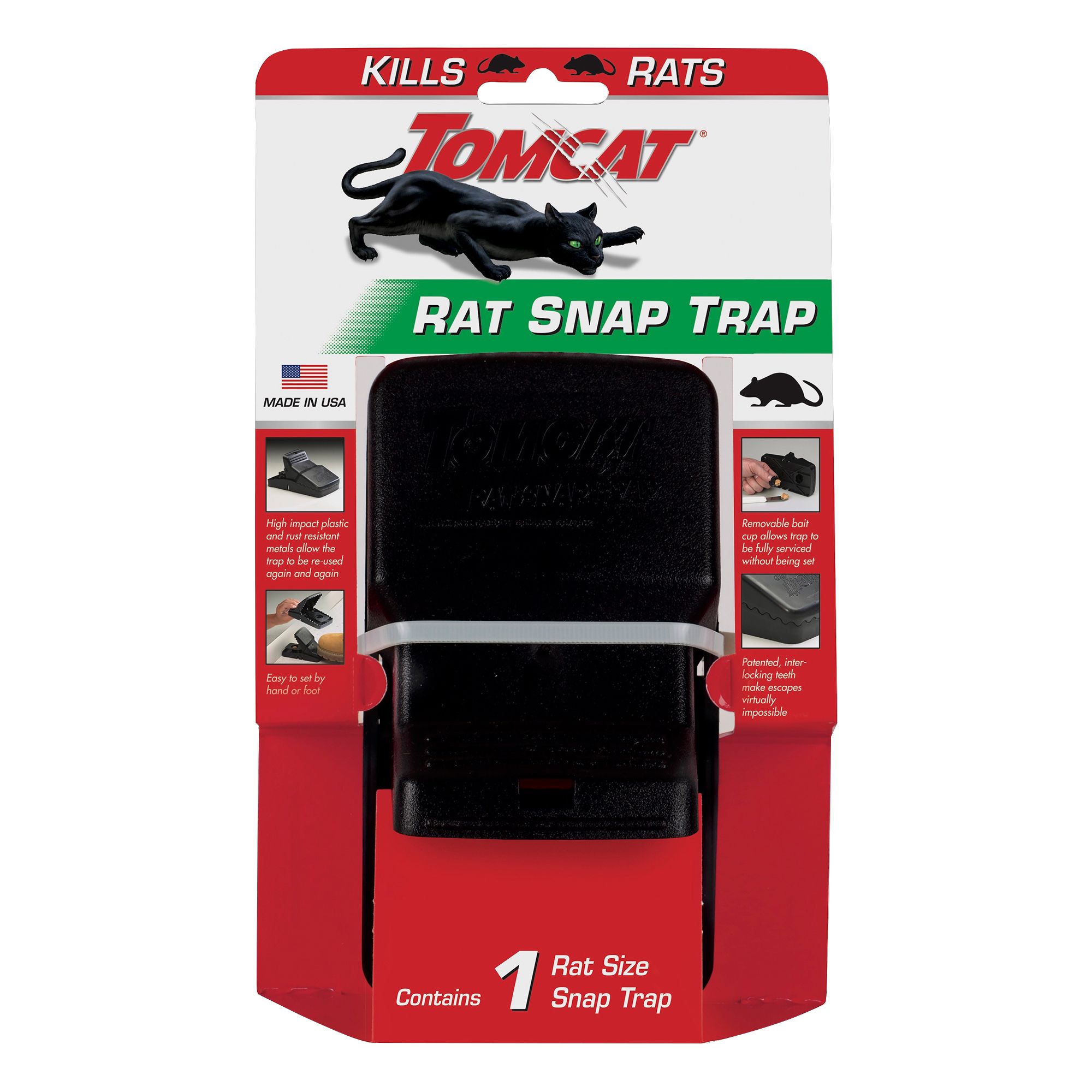 Tomcat Kill and Contain Mouse Trap,Trap - 4 Pieces