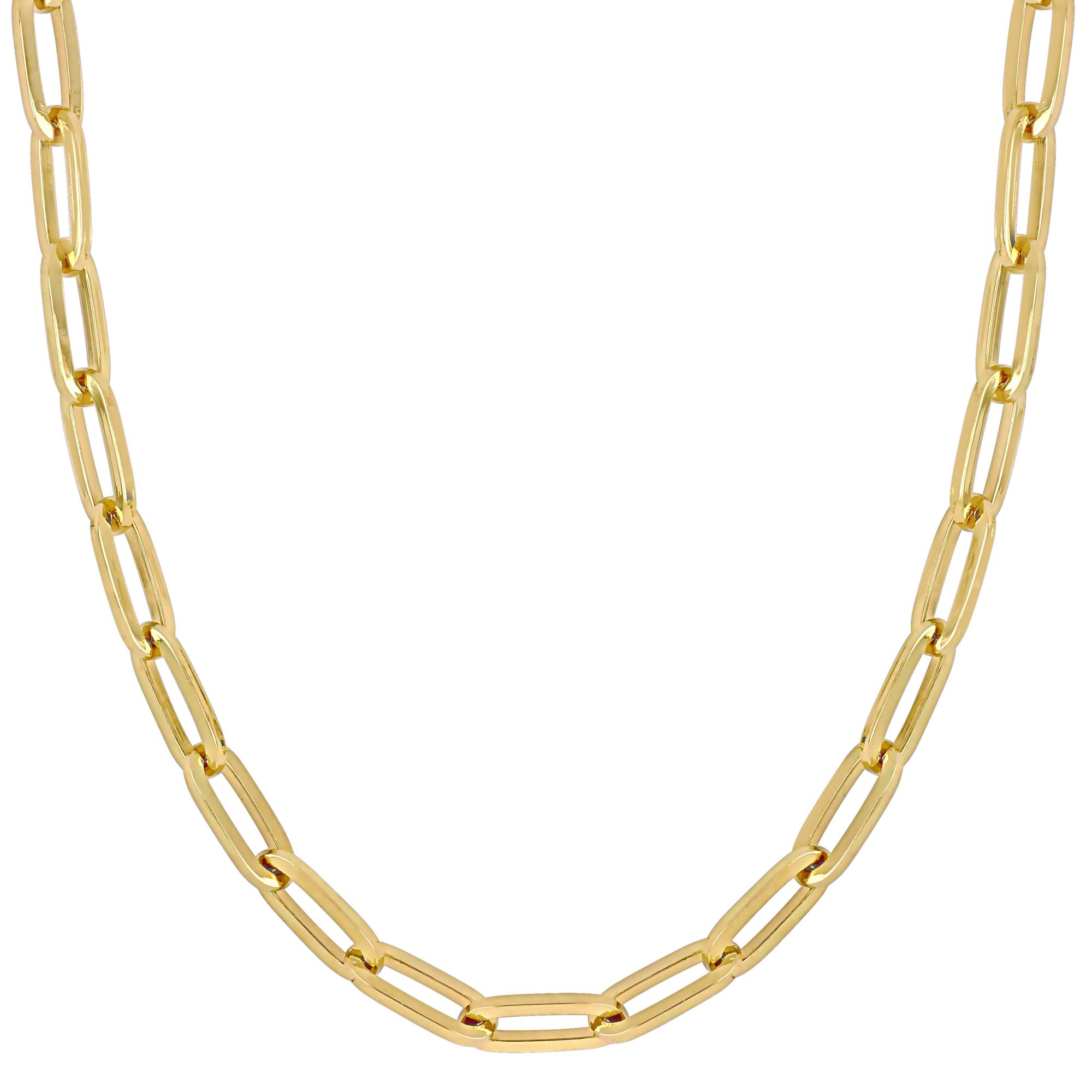 Classic Paperclip Necklace [18K Gold Plated]