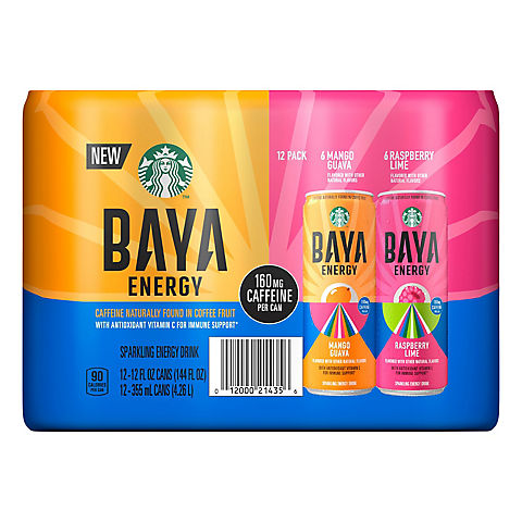 Starbucks Baya Energy, 12 pk./12 oz.