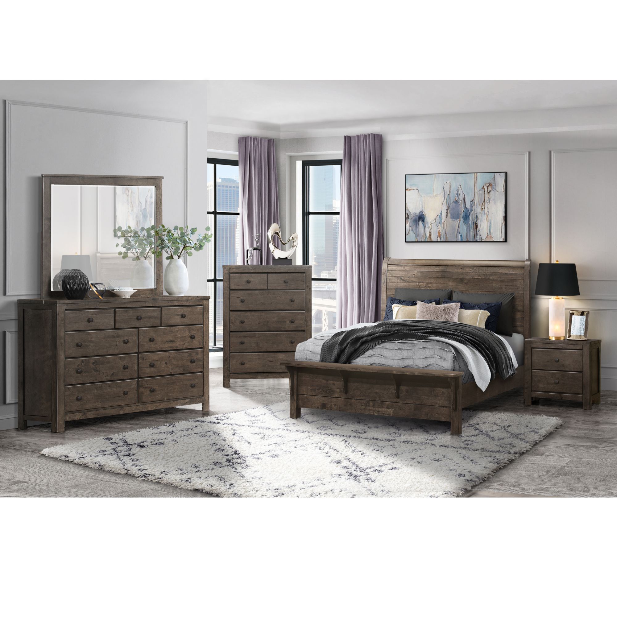 5 piece on sale bedroom suite