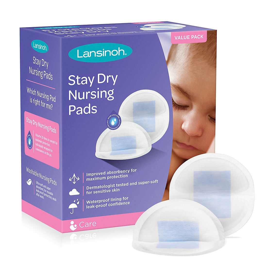 Lansinoh Stay Dry Disposable Nursing Pads