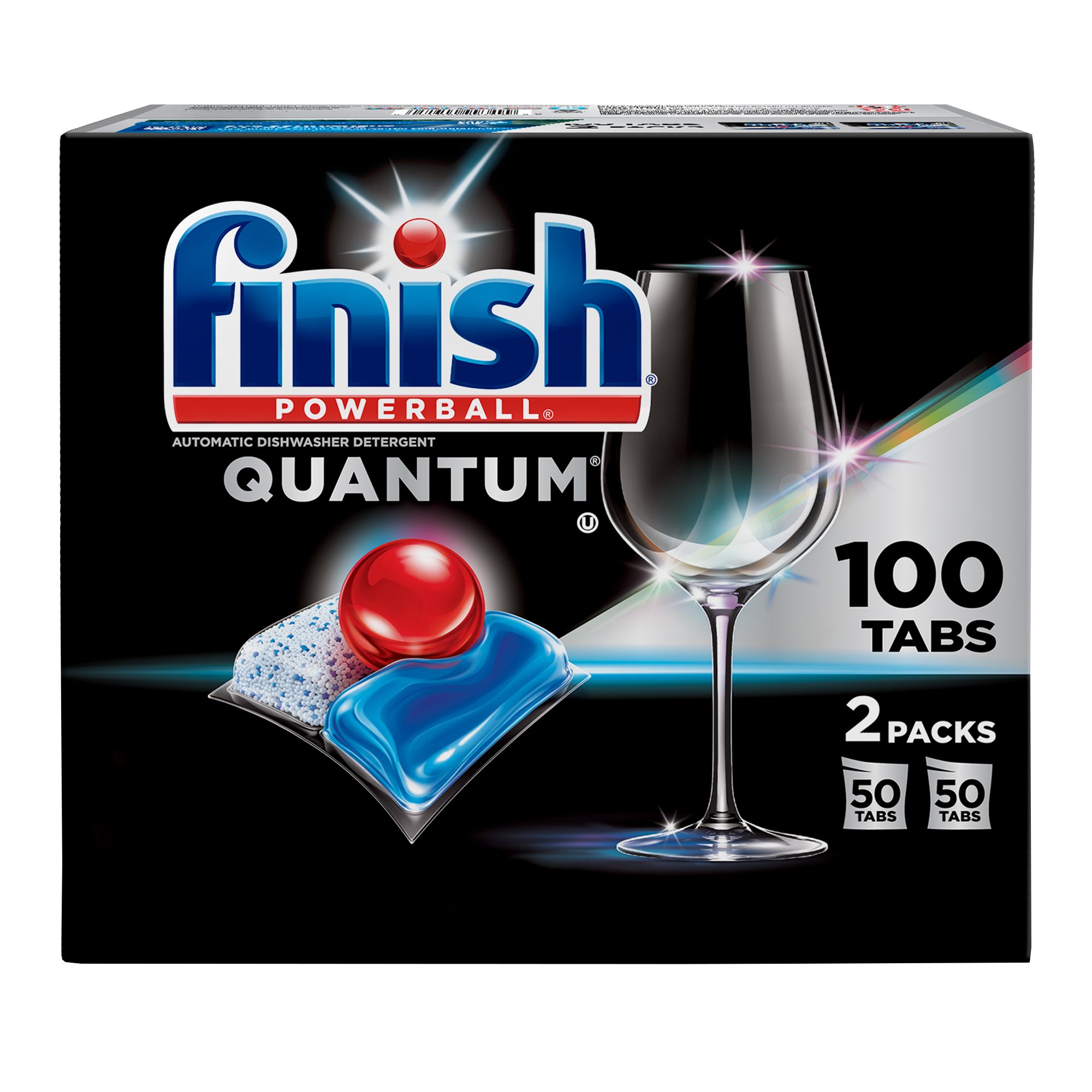 Finish® Powerball Quantum Hard Water Dishwasher 22 ct