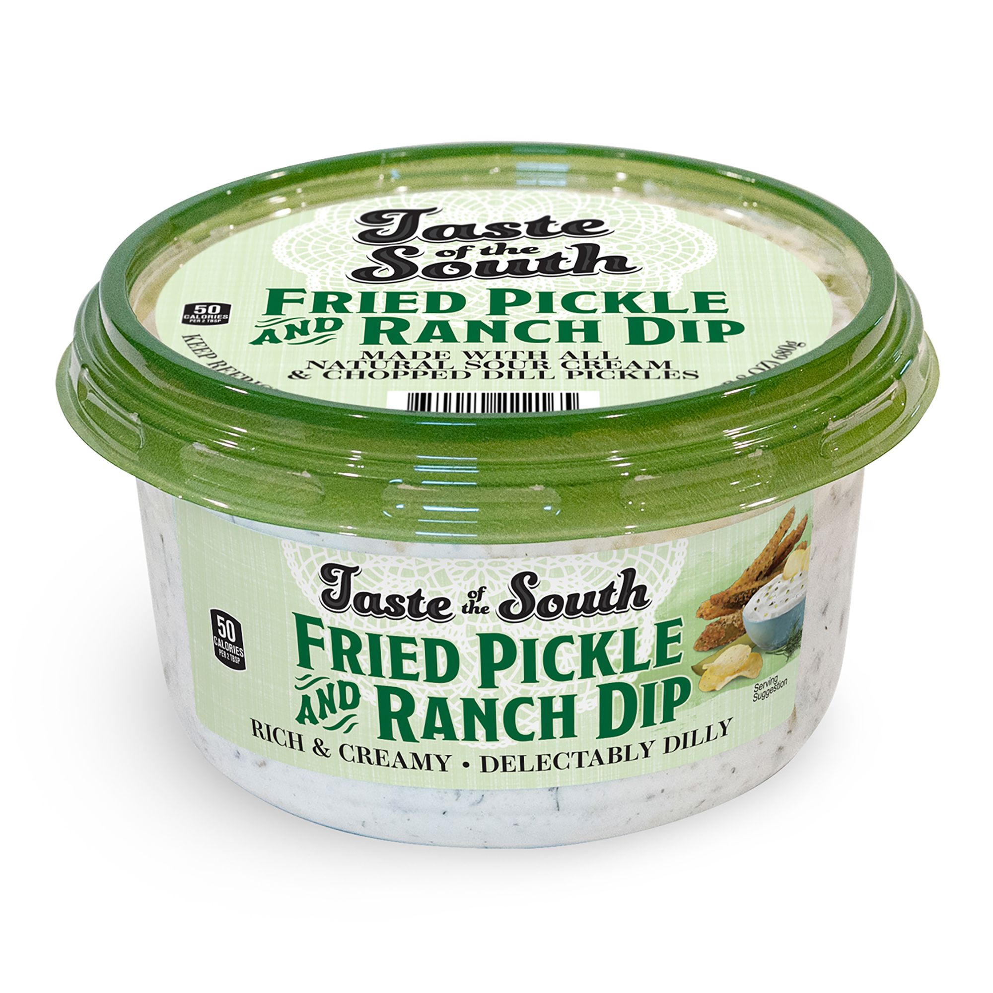 Taste of the South Fried Pickle and Ranch Dip, 1.5 lbs.