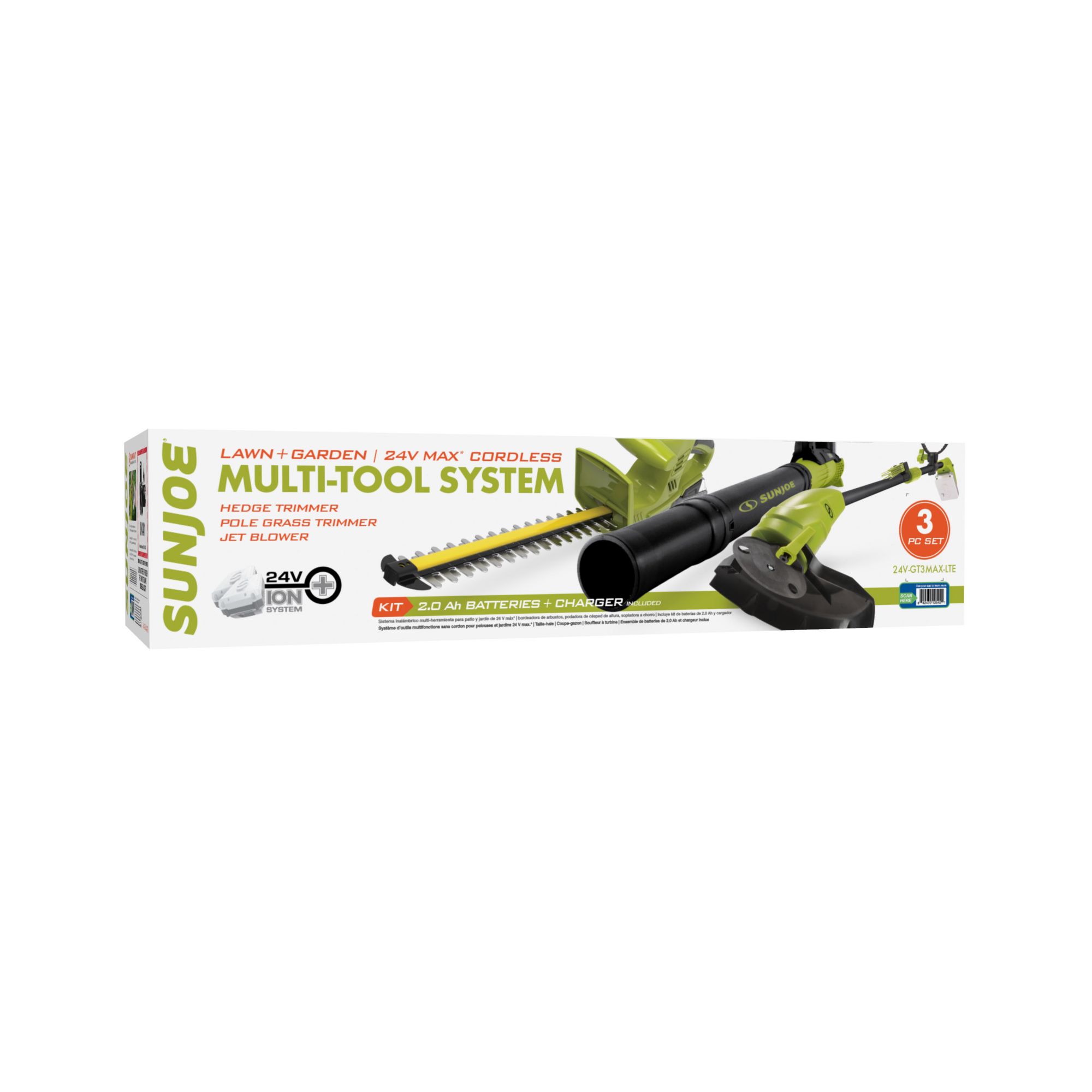 Sun joe cordless lawn and garden multi tool system discount