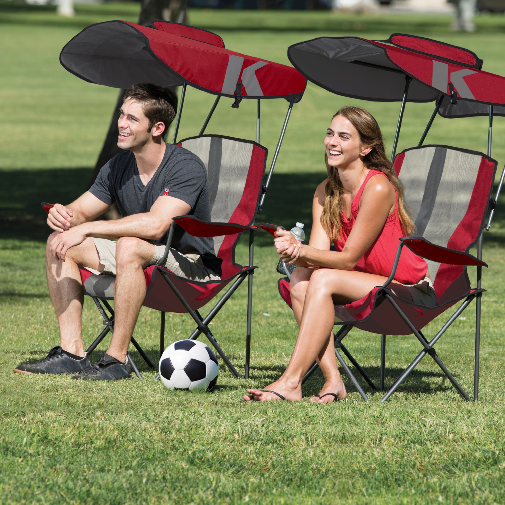 Foldable canopy online chair