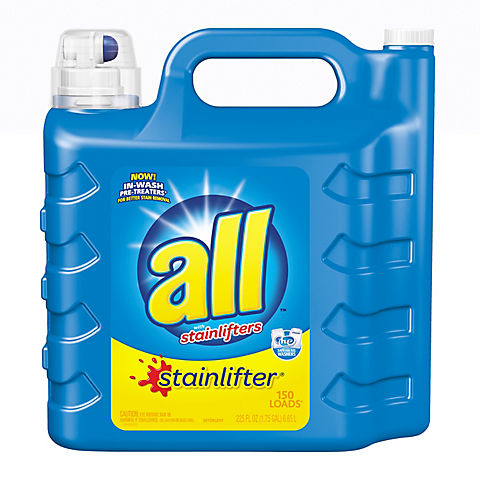 all Stainlifter Liquid Laundry, 225 oz.