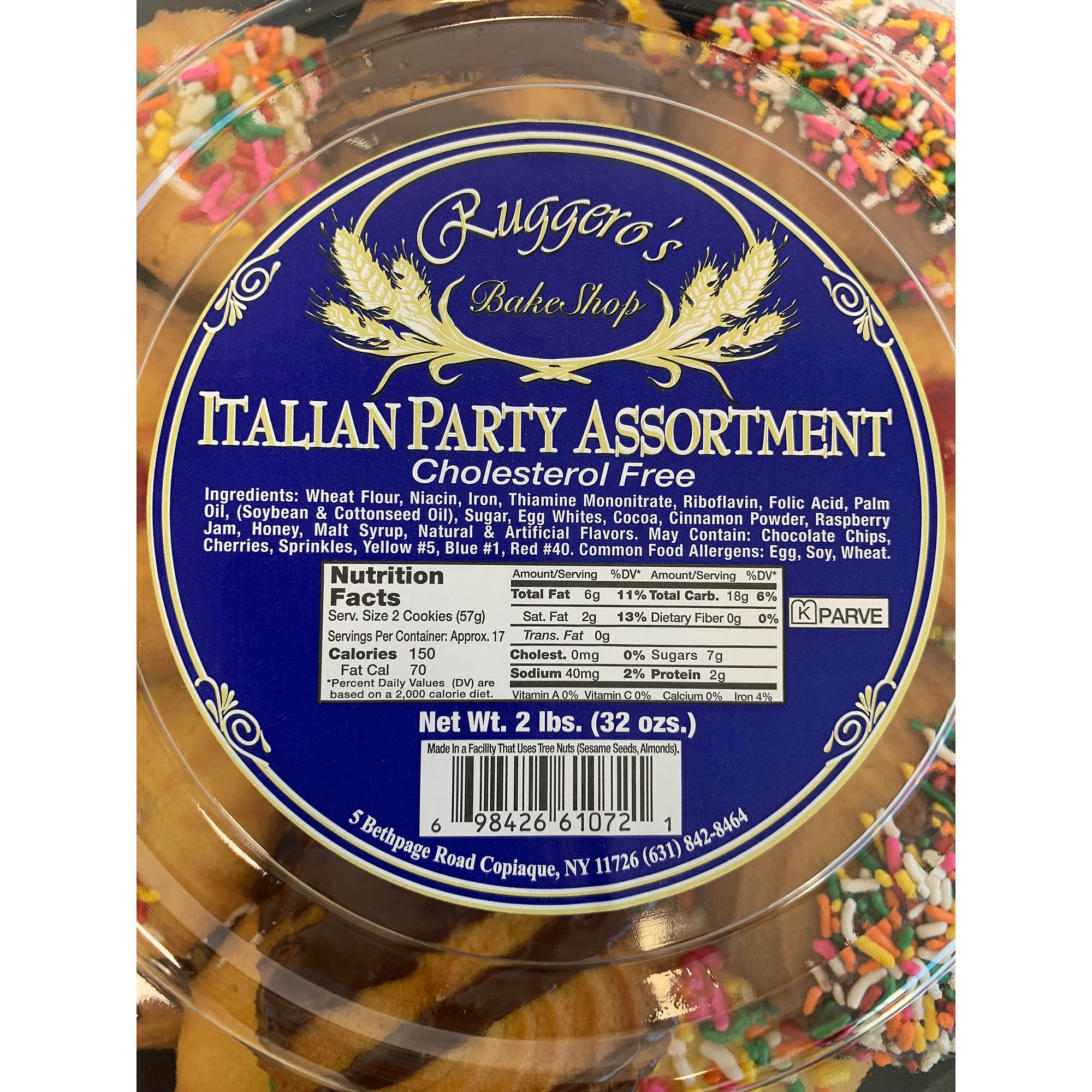 Italian Cookie Tray, 1.75 lb.