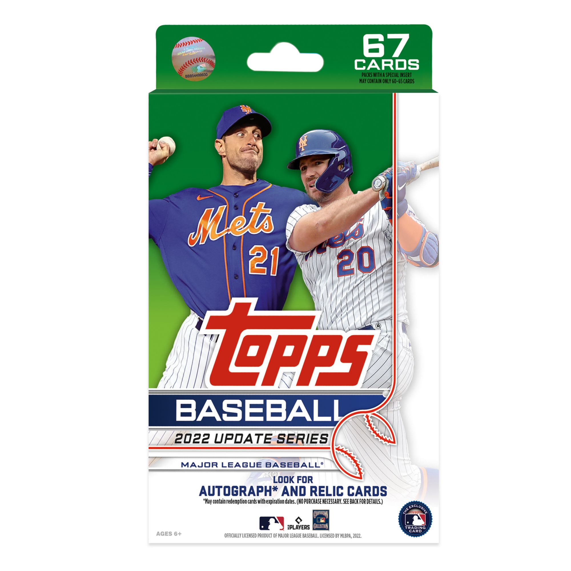 Topps 2022 Baseball Updates Hanger Box