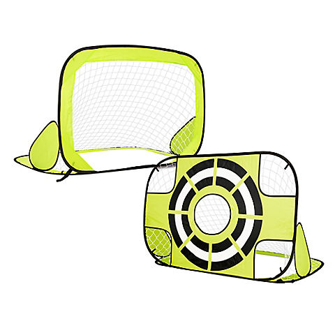 MD Sports 2-in-1 Pop Up Goal Set