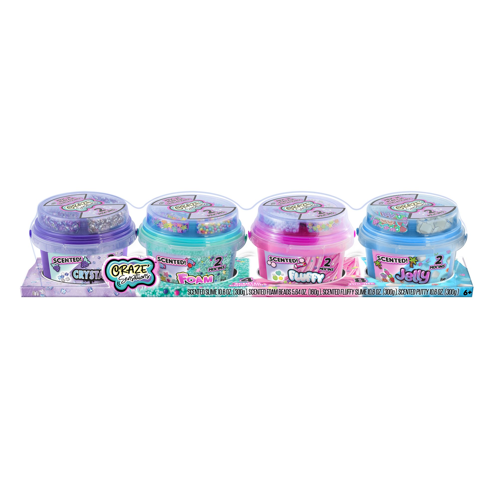 Craze Sensations Bucket, 4 Pk.